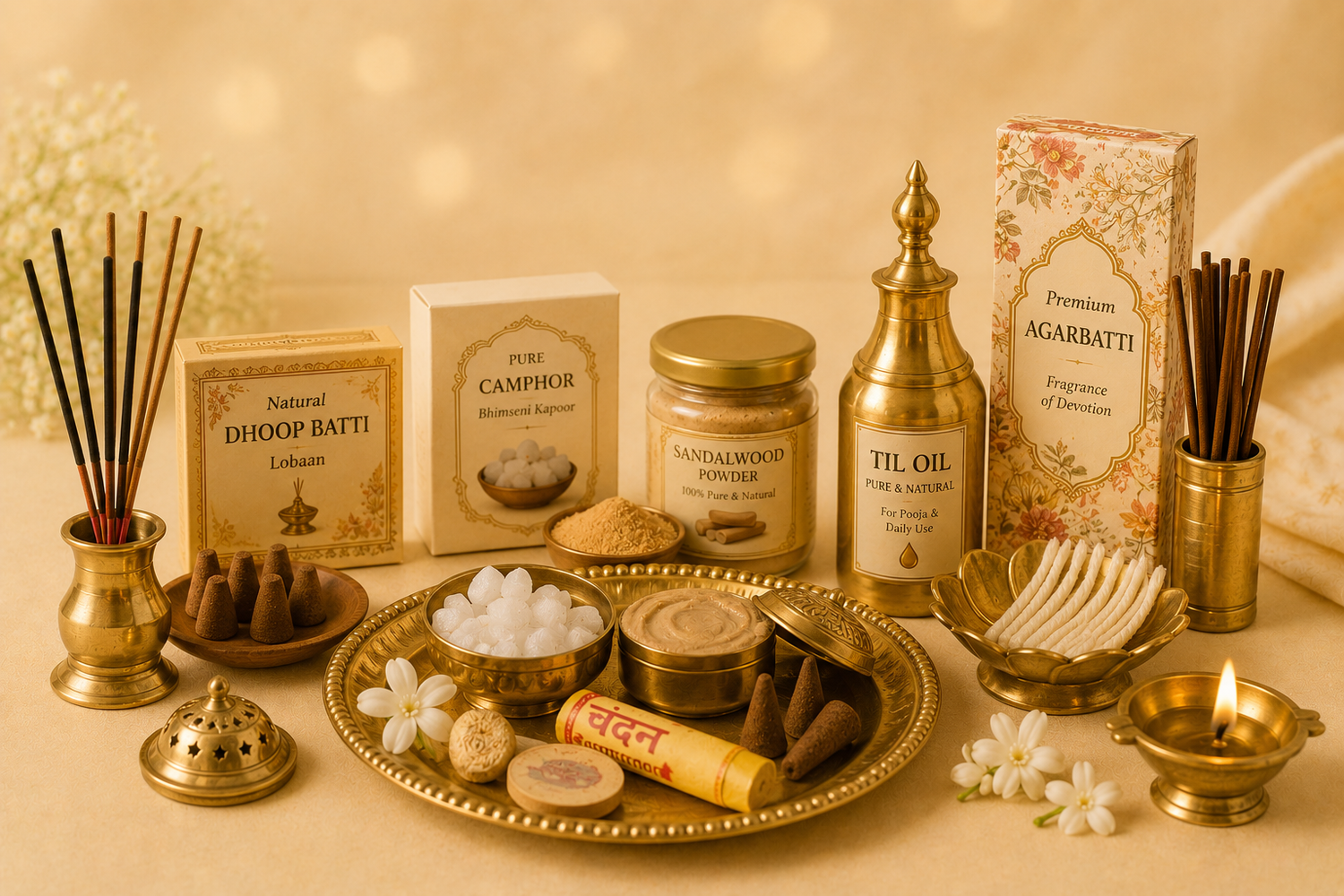 Puja Essentials Collection – Everything for Your Daily Worship
